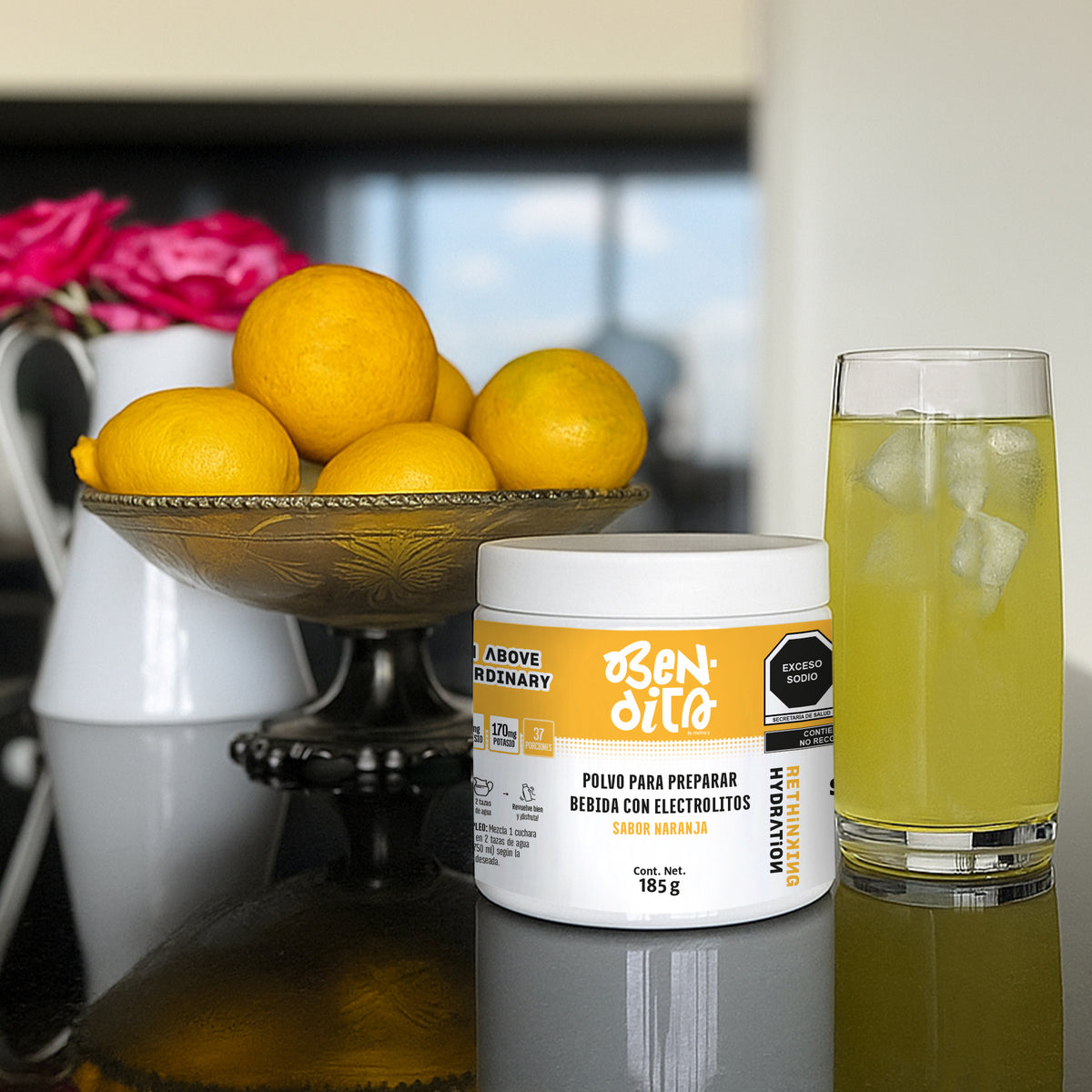 Electrolitos Naranja 185 gr