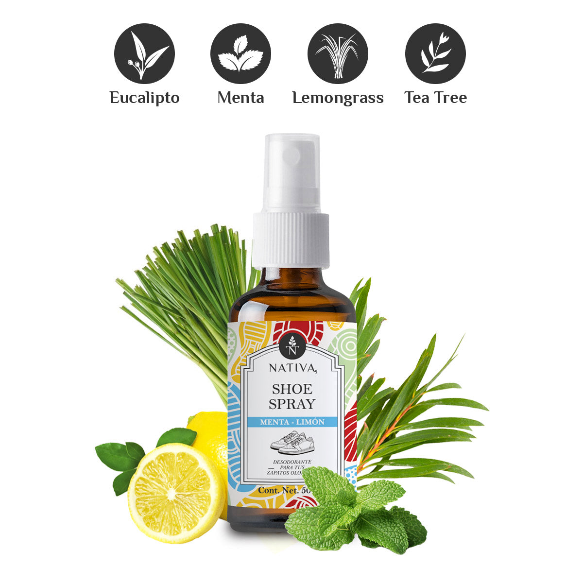 Desodorante Zapatos + Toilet Spray Lavanda   50 ml.
